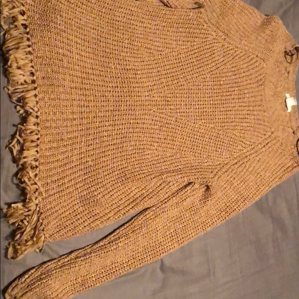 Light Brown H&M Winter Sweater